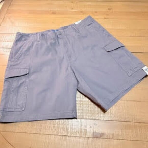 George Cargo Shorts Men’s 40 Gray 10” Inseam At The Knee NWT - Picture 3 of 11